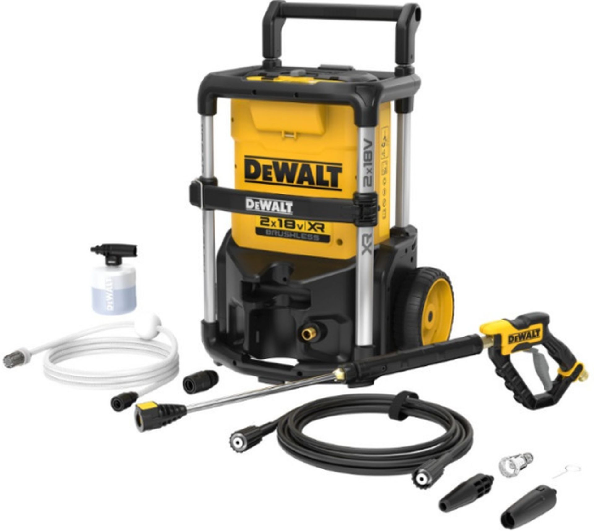 DeWALT DCMPW1600N Aku tlaková umývačka (2x18V/bez aku)