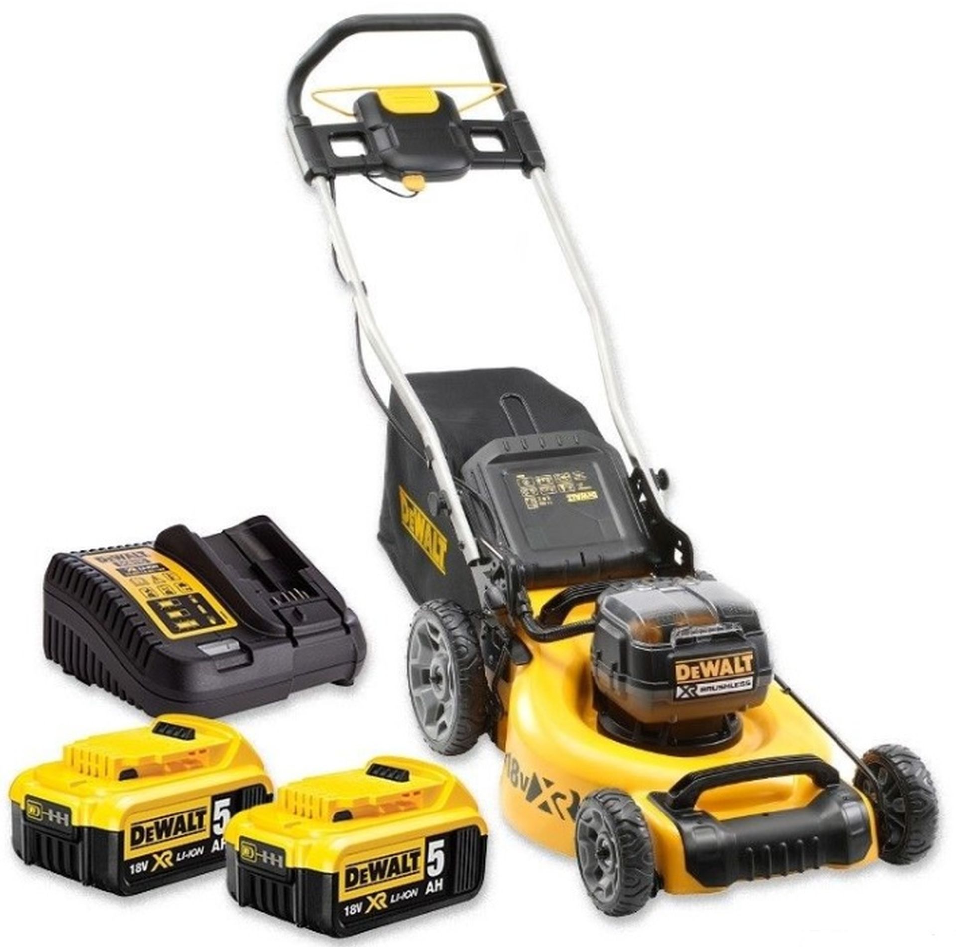 BAZÁR!! DeWALT DCMW564P2 Aku Kosačka 48 cm XR (2x18V/2x5,0Ah)