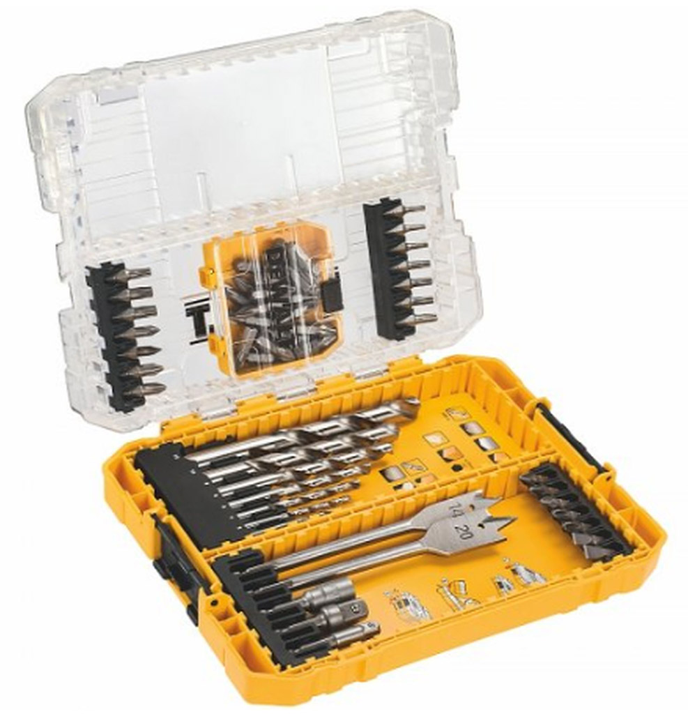 DeWALT DT70757 Sada vrtákov a bitov, 55-dielna