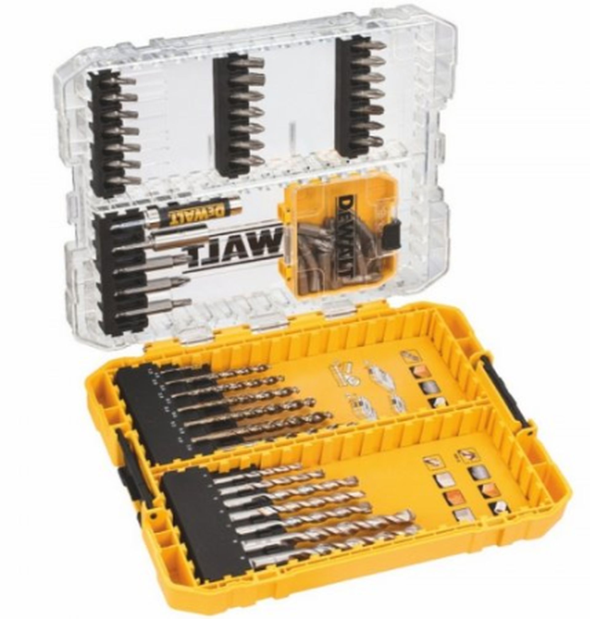 DeWALT DT70759 Sada vrtákov a bitov 63-dielna