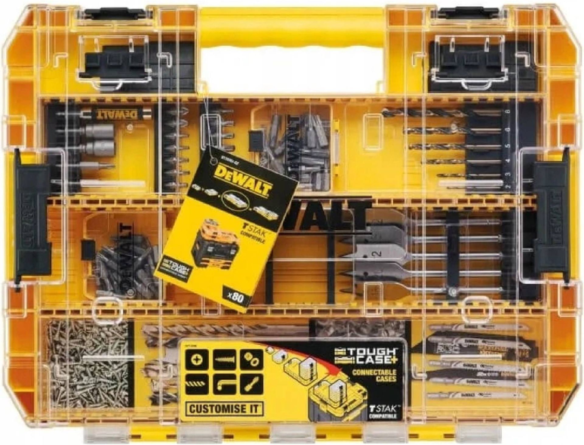 DeWALT DT70767 Sada vrtákov (80 ks)