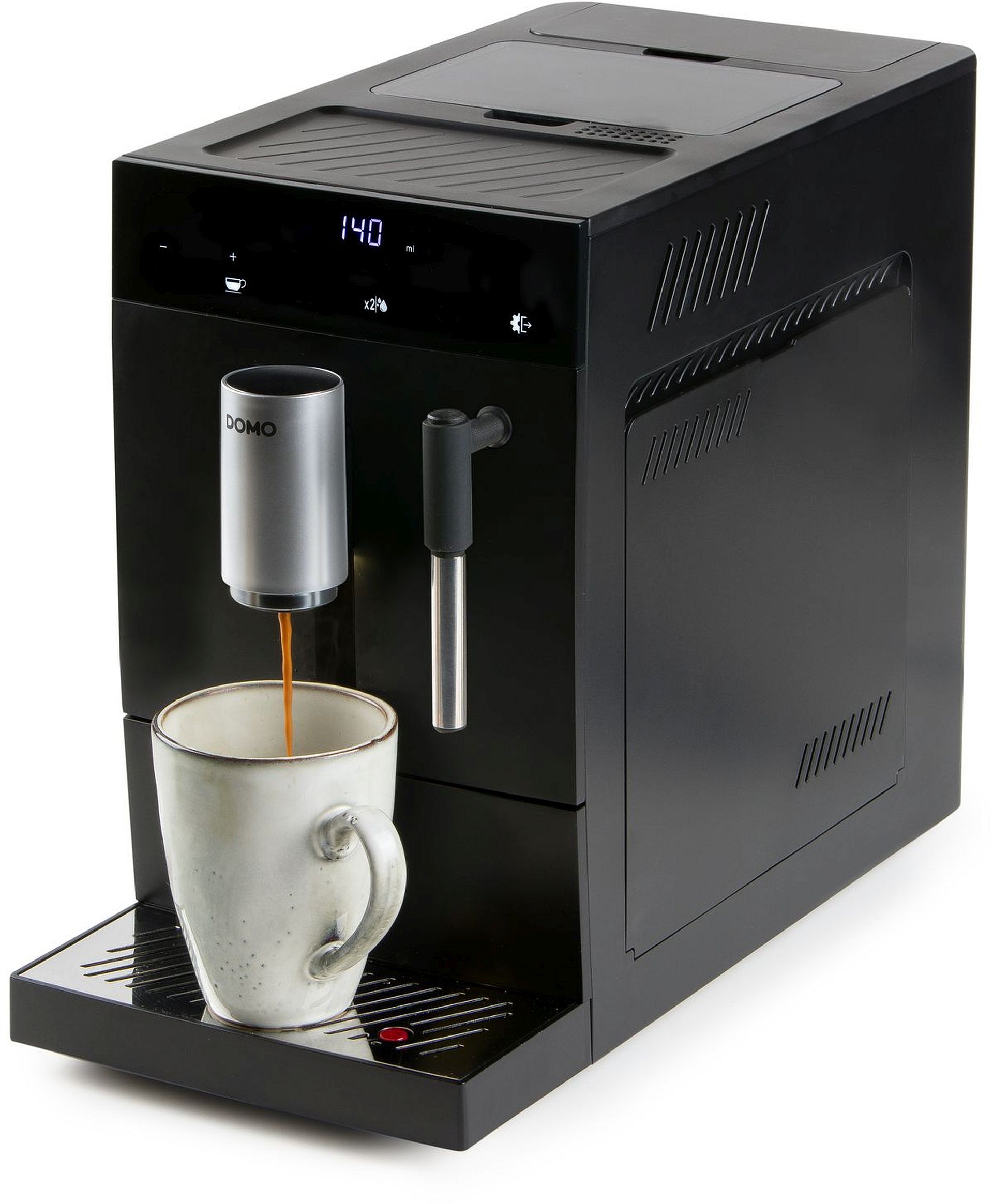 DOMO Automatický kávovar s tryskou na mlieko DO1150K