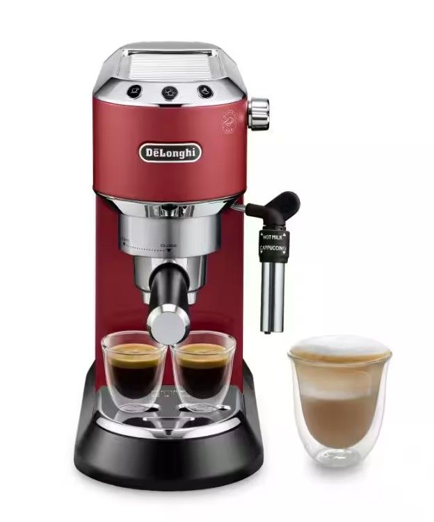 BAZÁR DeLonghi Dedica Style Pákový kávovar EC 685.R POUŽITÉ, PO SERVISE!