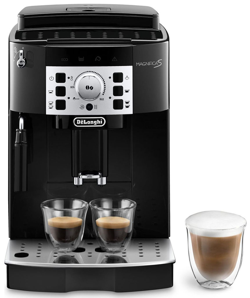 BAZÁR DeLonghi Magnifica S Automatický kávovar ECAM 22.115.B PO SERVISE!!