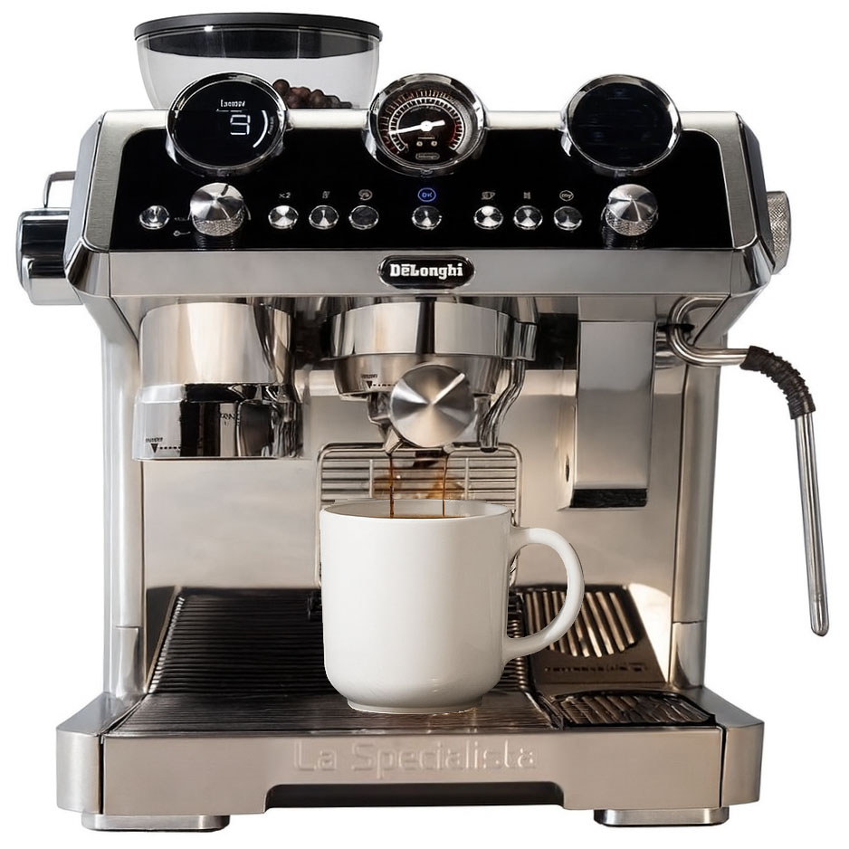 VÝPREDAJ DeLonghi La Specialista Maestro Pákový kávovar EC9865.M PO SERVISE