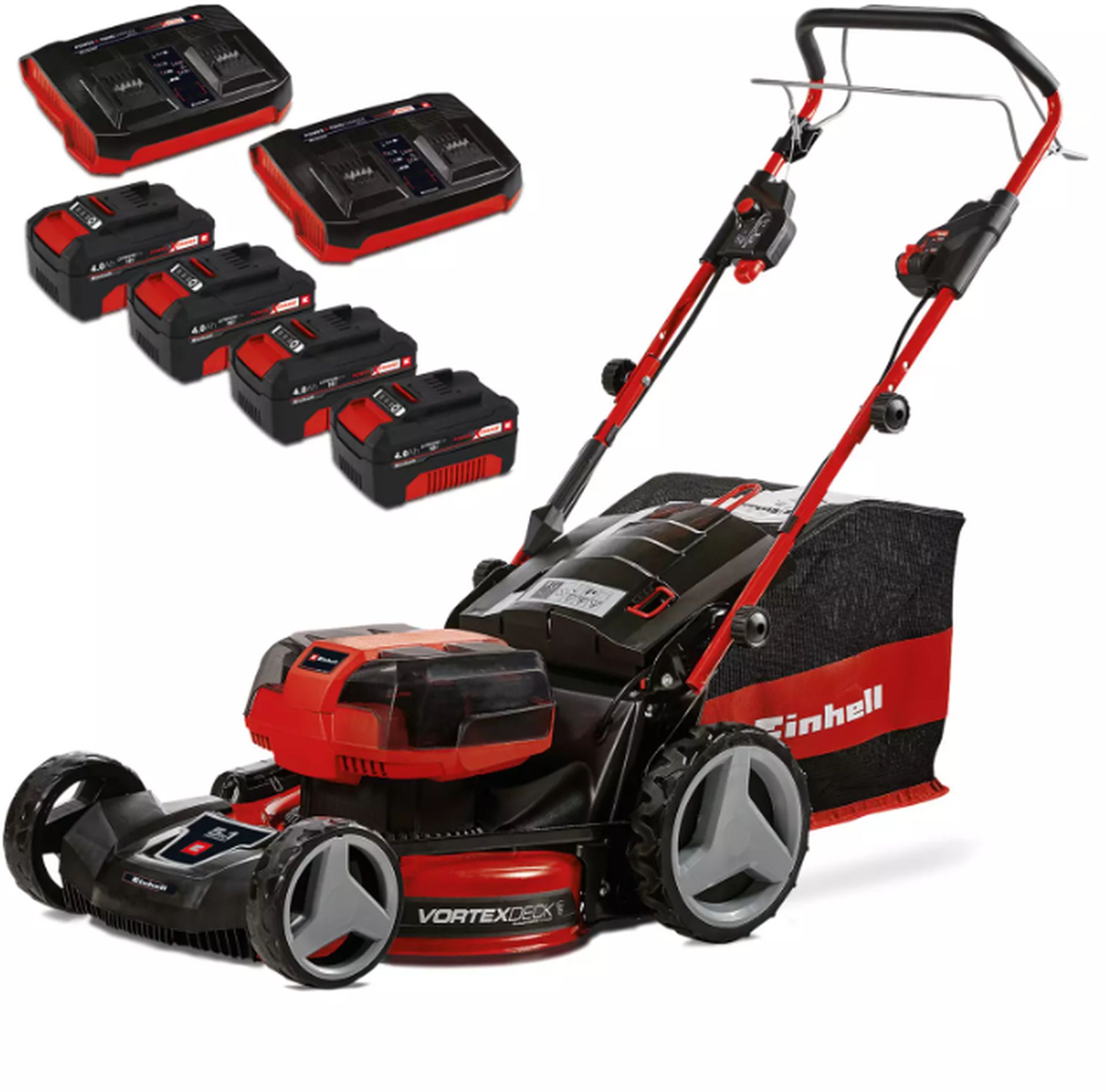 Einhell GP-CM 35/47 S HW Li Aku kosačka na trávu (47cm/36V/4x4,0Ah) 3413200