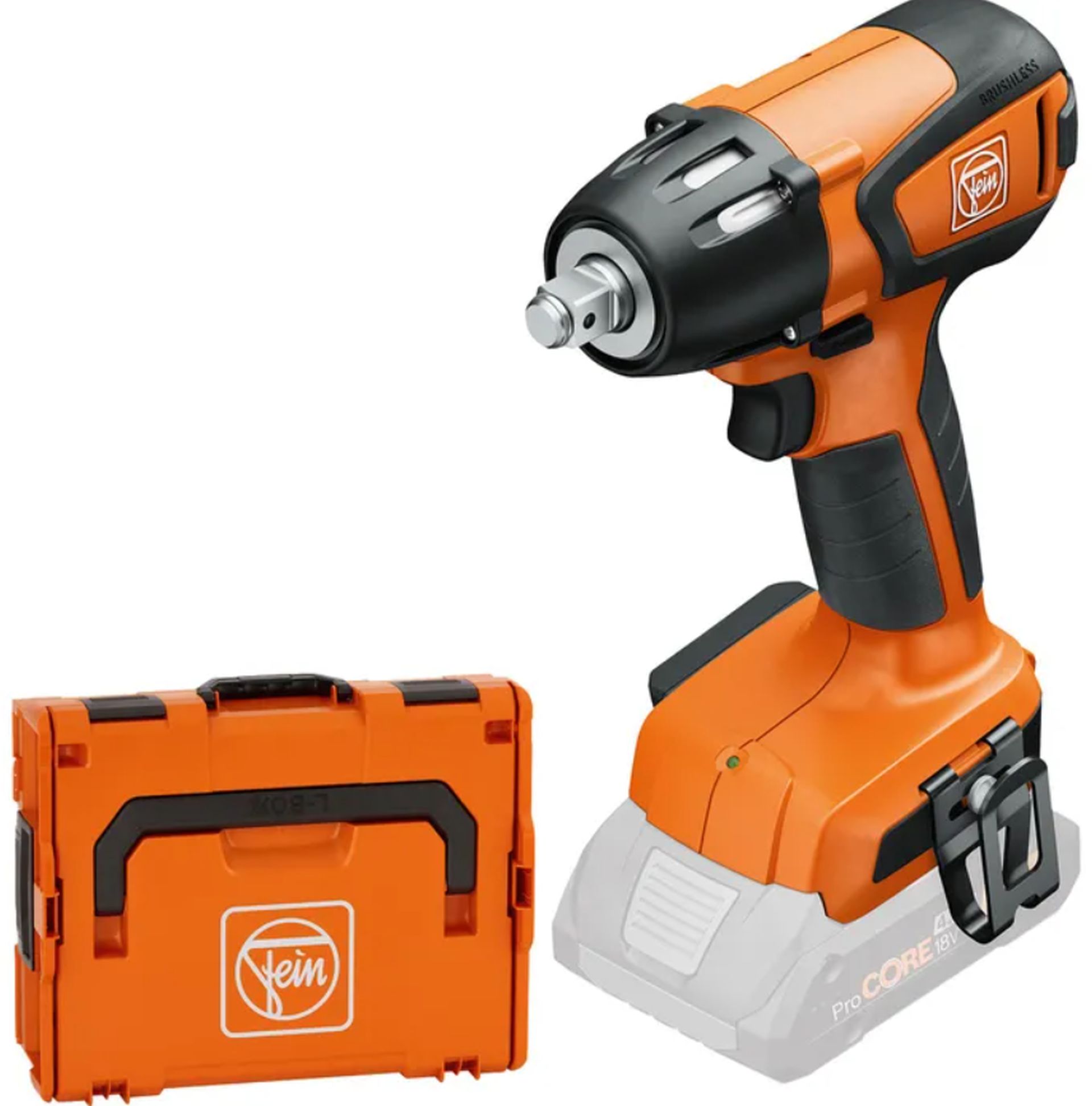 FEIN ASCD 18-300 W2 AS Aku rázový uťahovač (18V/bez aku) L-Boxx 71151061000