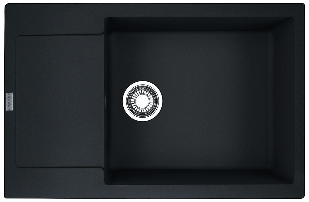 BAZÁR!! Franke Maris MRG 611-78 BB, 780 x 500 mm, fragranitový drez, matná čierna