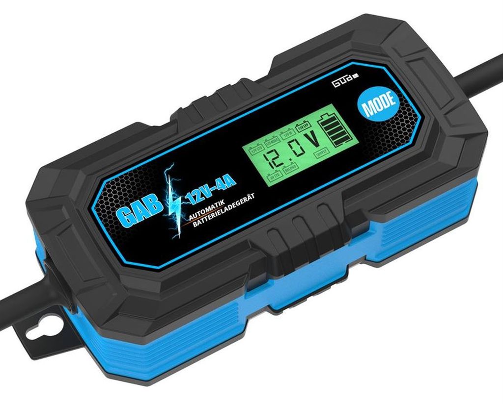 GÜDE GAB 12V/6V-4A Automatická nabíjačka batérií 85145