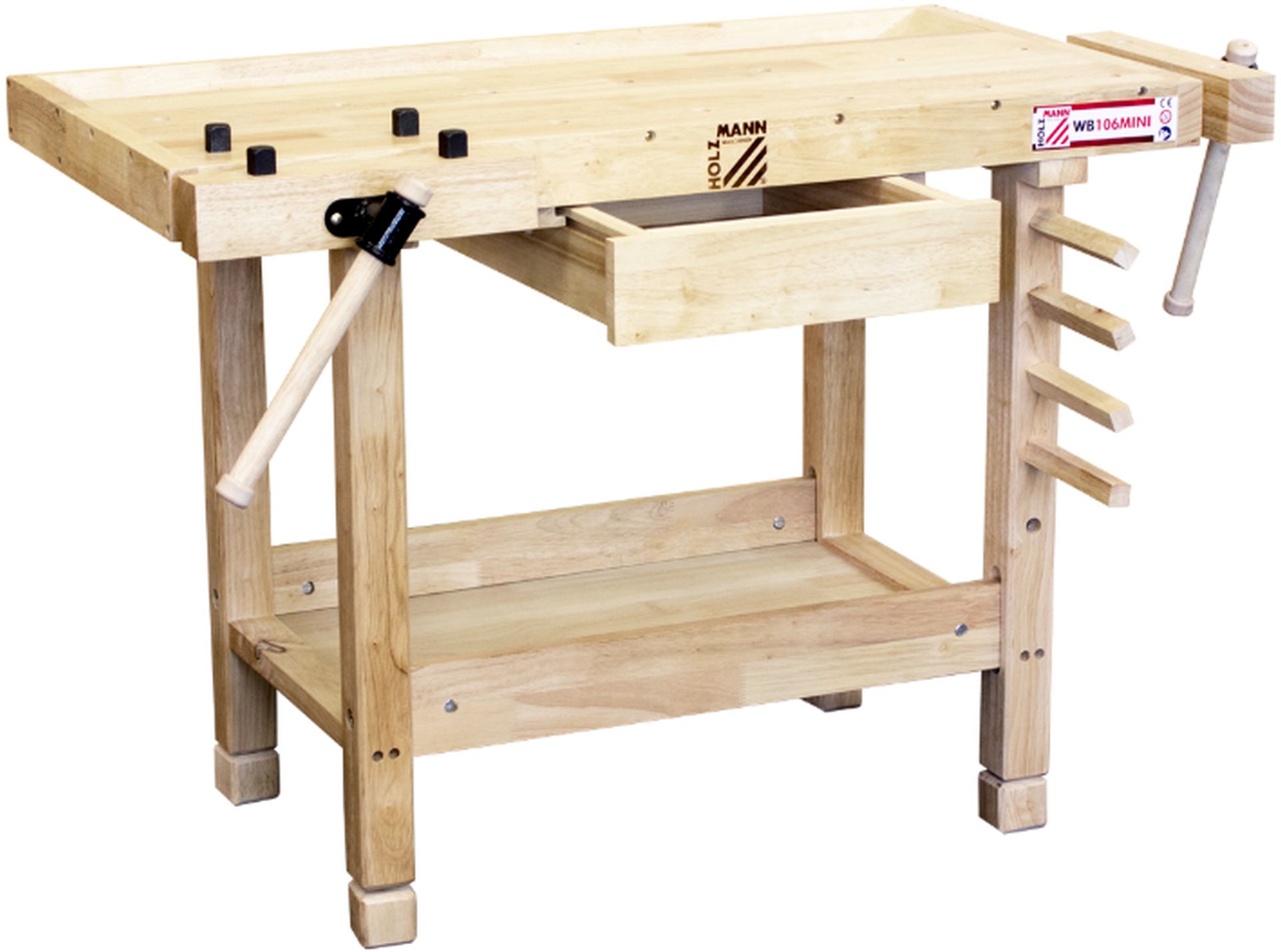 Holzmann Detská stolárska hoblica (150kg/1060x610mm) WB106MINI