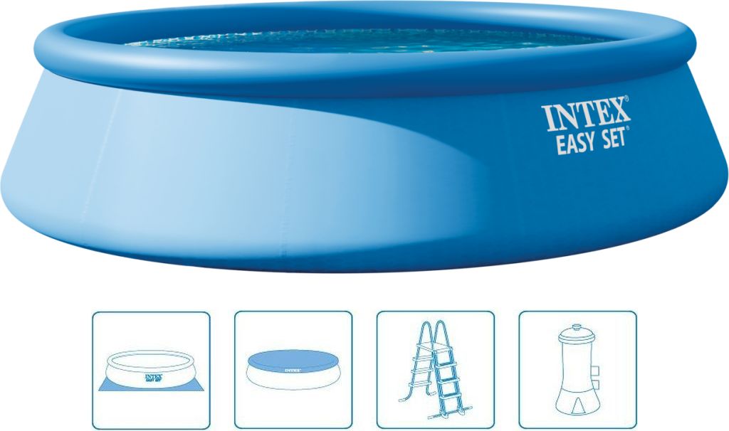 INTEX Easy Set Pool Bazén 457 x 107 cm 26166GN