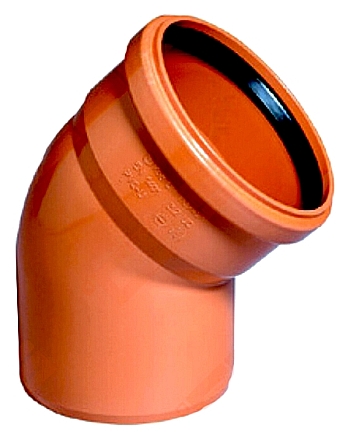 OSMA KGB kanalizačné koleno 45 ° DN 200, 223220