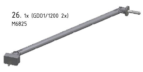 ROLTECHNIK vzpera pre sprchový kút ZY-Z5405B M6825