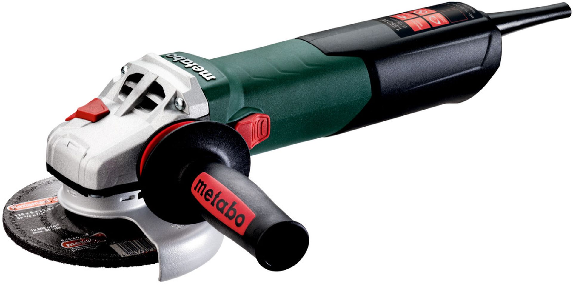 Metabo WEV 15-125 Quick HT Uhlová brúska (125mm/1550W) 600562000