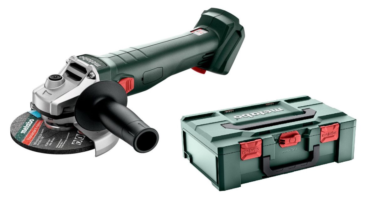 Metabo W 18 7-125 Aku uhlová brúska (18V/Bez aku/125mm) +MetaBOX 602371840