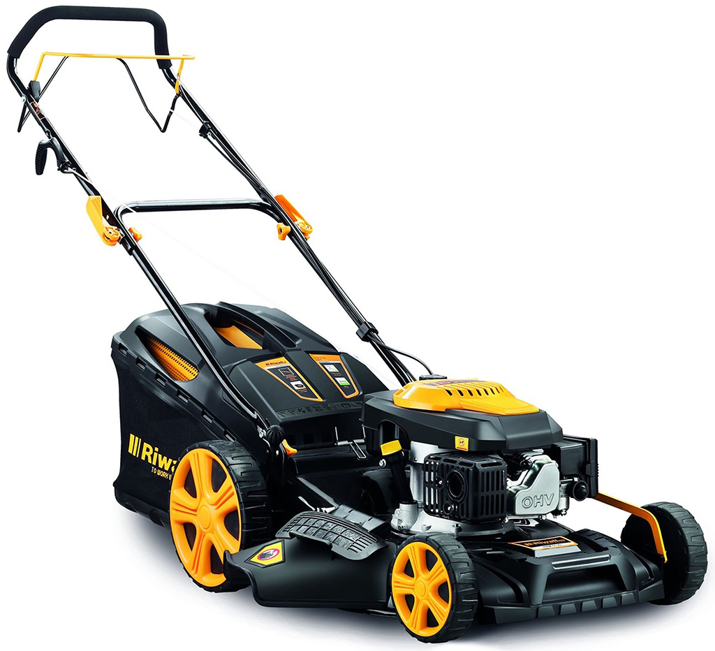 Riwall PRO RPM 5135 - trávna kosačka 4v1 s benzínovým motorom a pojazdom PM12B1901009B