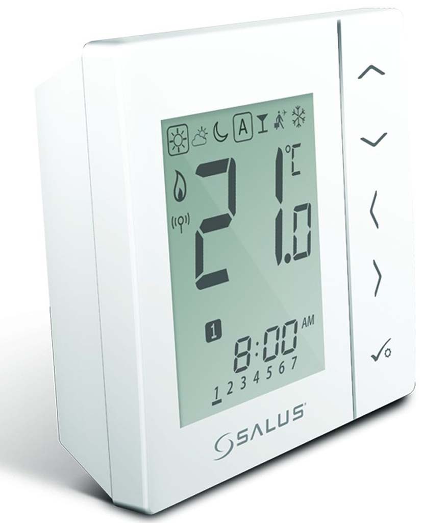 SALUS VS20WRF Bezdrôtový digitálny izbový termostat 4v1