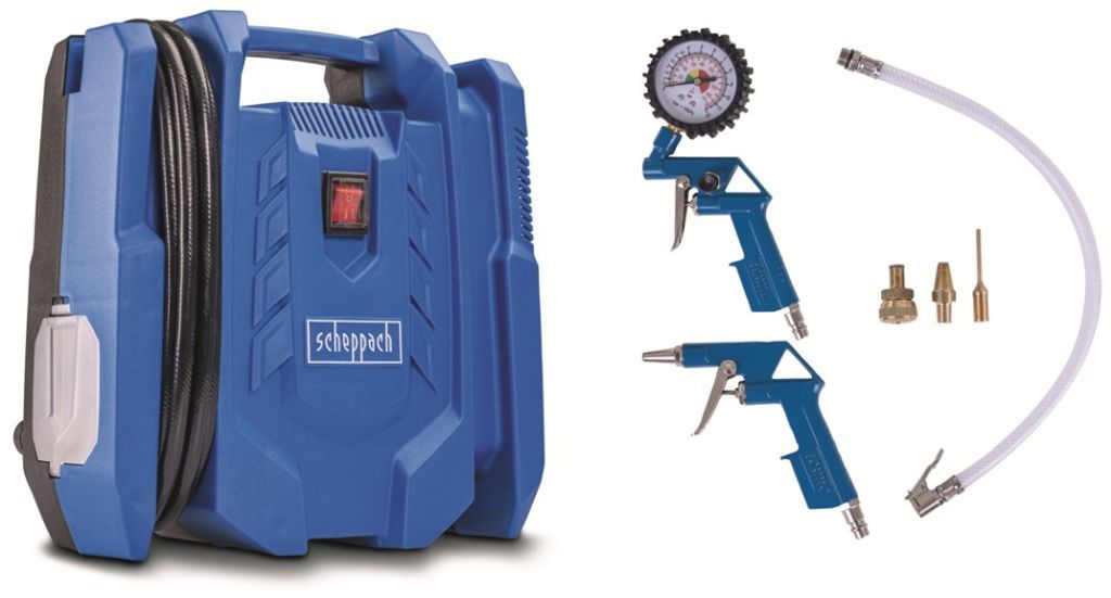 SCHEPPA Air Force 7 - bezolejový mobilný kompresor (230 V) 5906168901