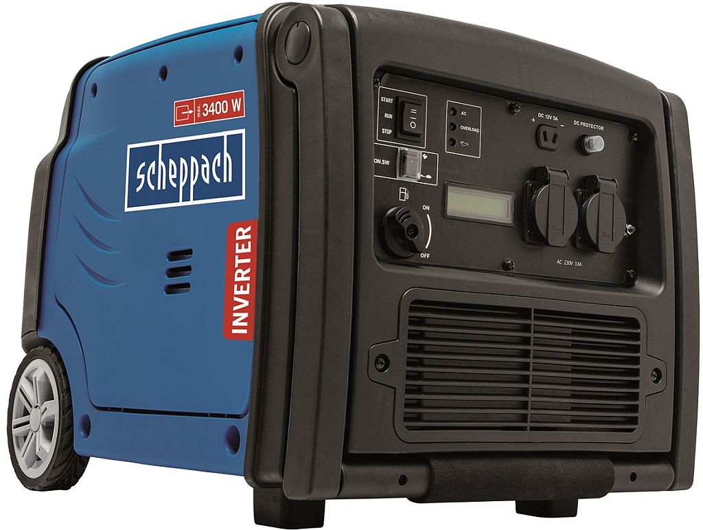 SCHEPPACH SG 3400i - invertorová elektrocentrála 3400 W s diaľkovým ovládaním 5906217901