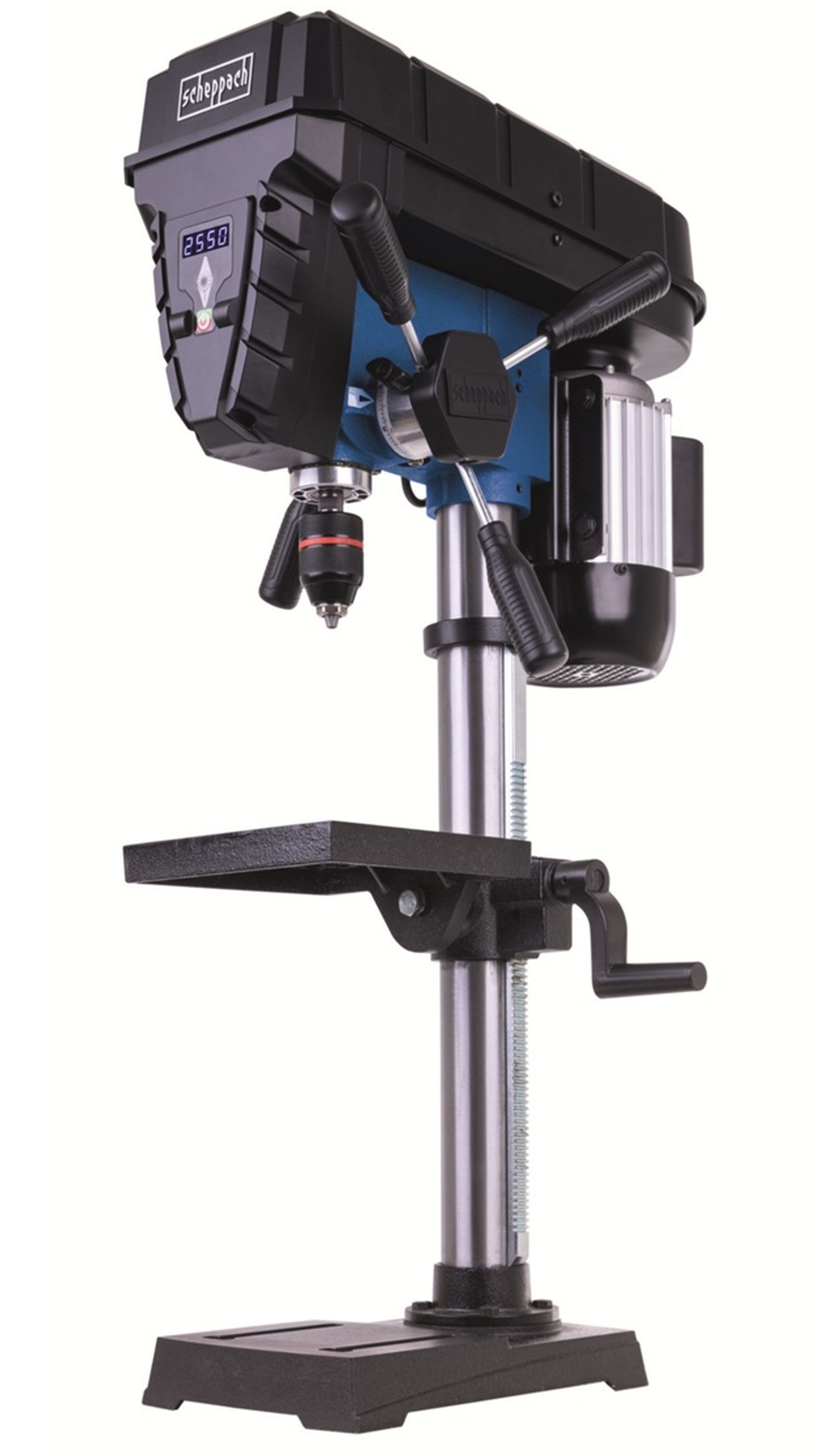 SCHEPPACH TBM 250 stojanová vŕtačka s krížovým laserom 5906834901