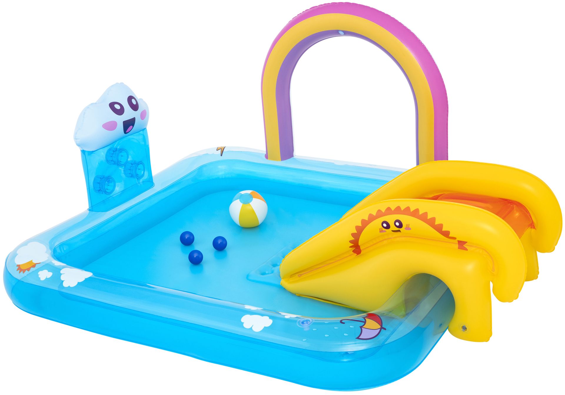 BESTWAY Rainbows 'N Rays Hracie centrum, 188 x 150 x 89 cm 53174