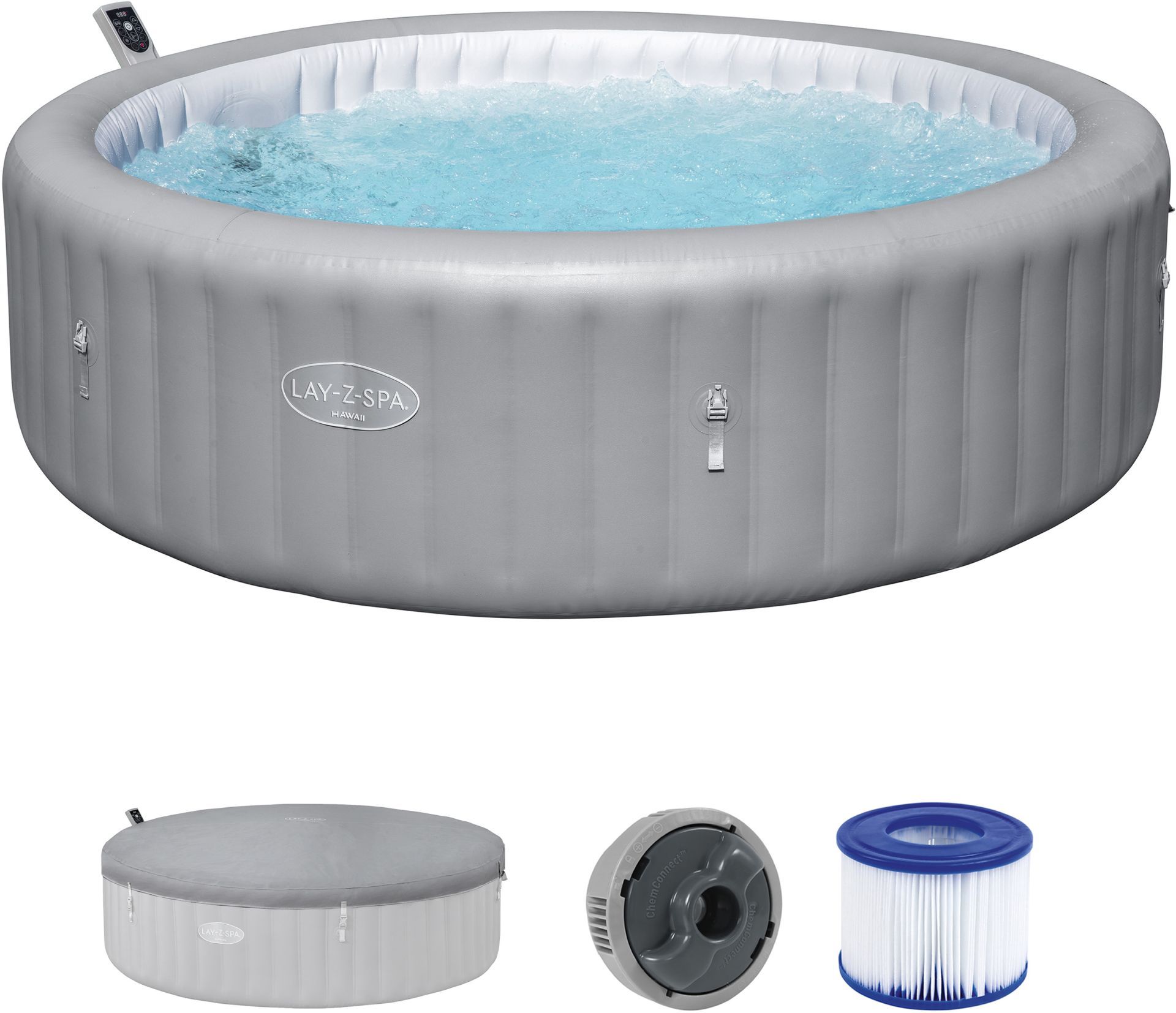 BESTWAY Lay-Z-Spa Hawaii AirJet Vírivka, 236 x 71 cm, 8 osôb 6001J