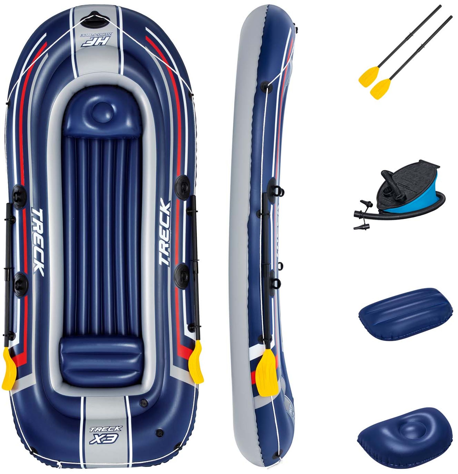 BESTWAY Hydro-Force Treck X3 Nafukovací čln, 307 x 126 x 39 cm 61110