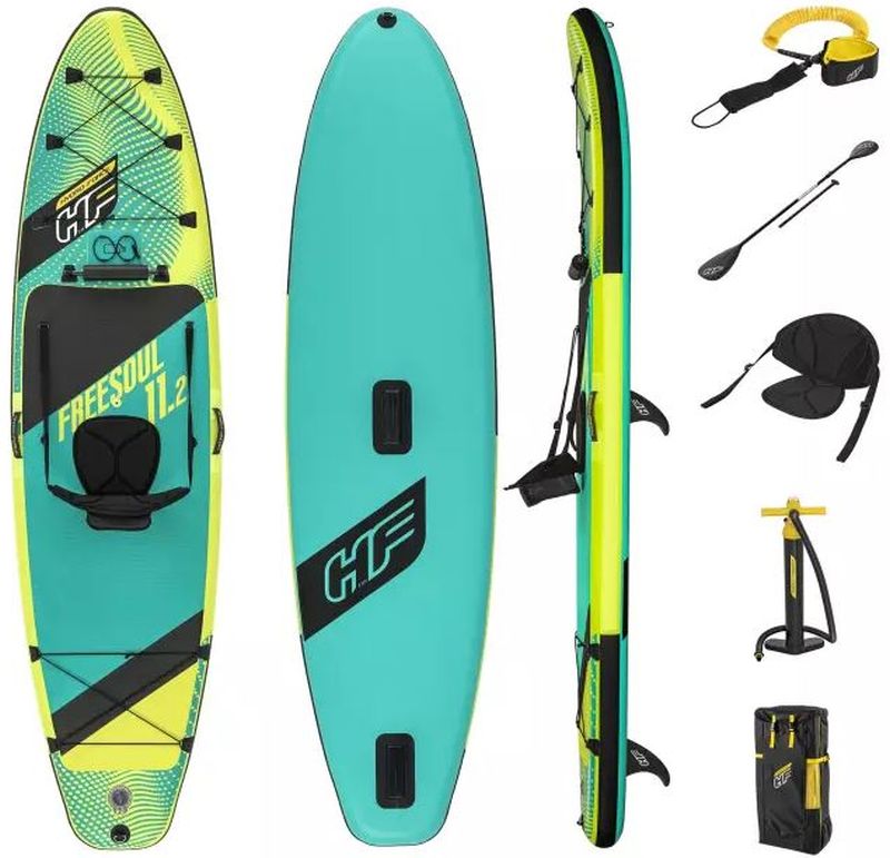 BESTWAY Hydro-Force Freesoul Tech Convertible Paddleboard set 65310