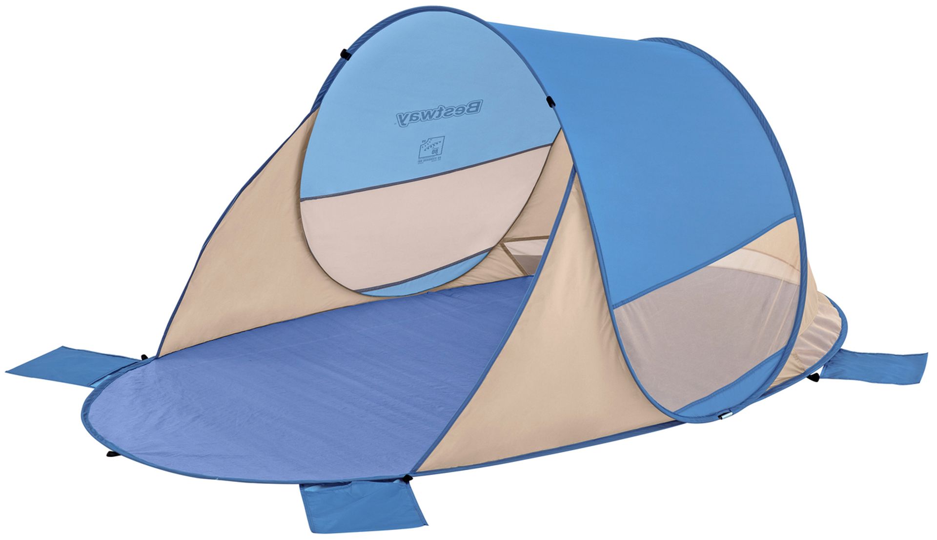 BESTWAY Pavillo Beach Quick 2 - Pop Up Plážový stan, 200 x 120 x 90 cm 68107