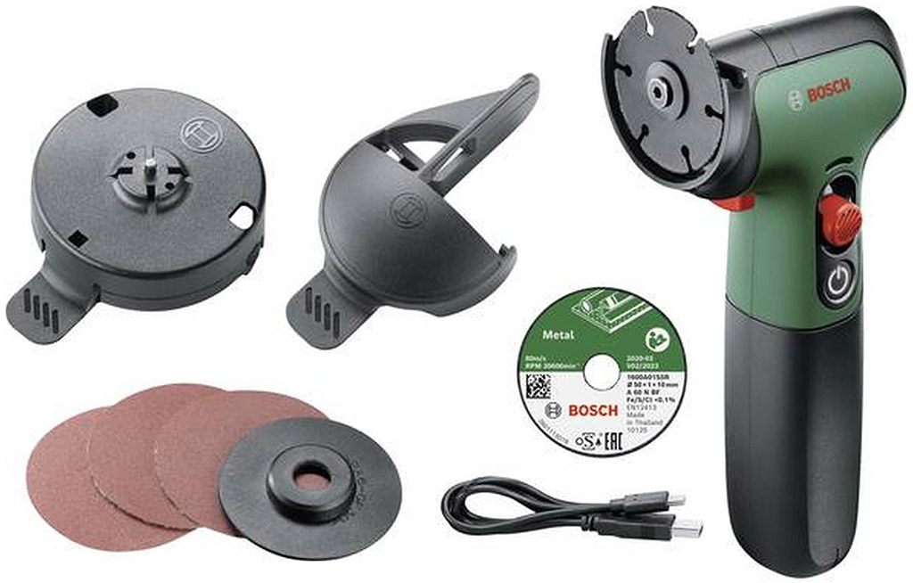 BAZÁR!! BOSCH EasyCut &amp; Grind Akumulátorová uhlová brúska 7,2V, 2,0Ah, 50mm 06039D2000