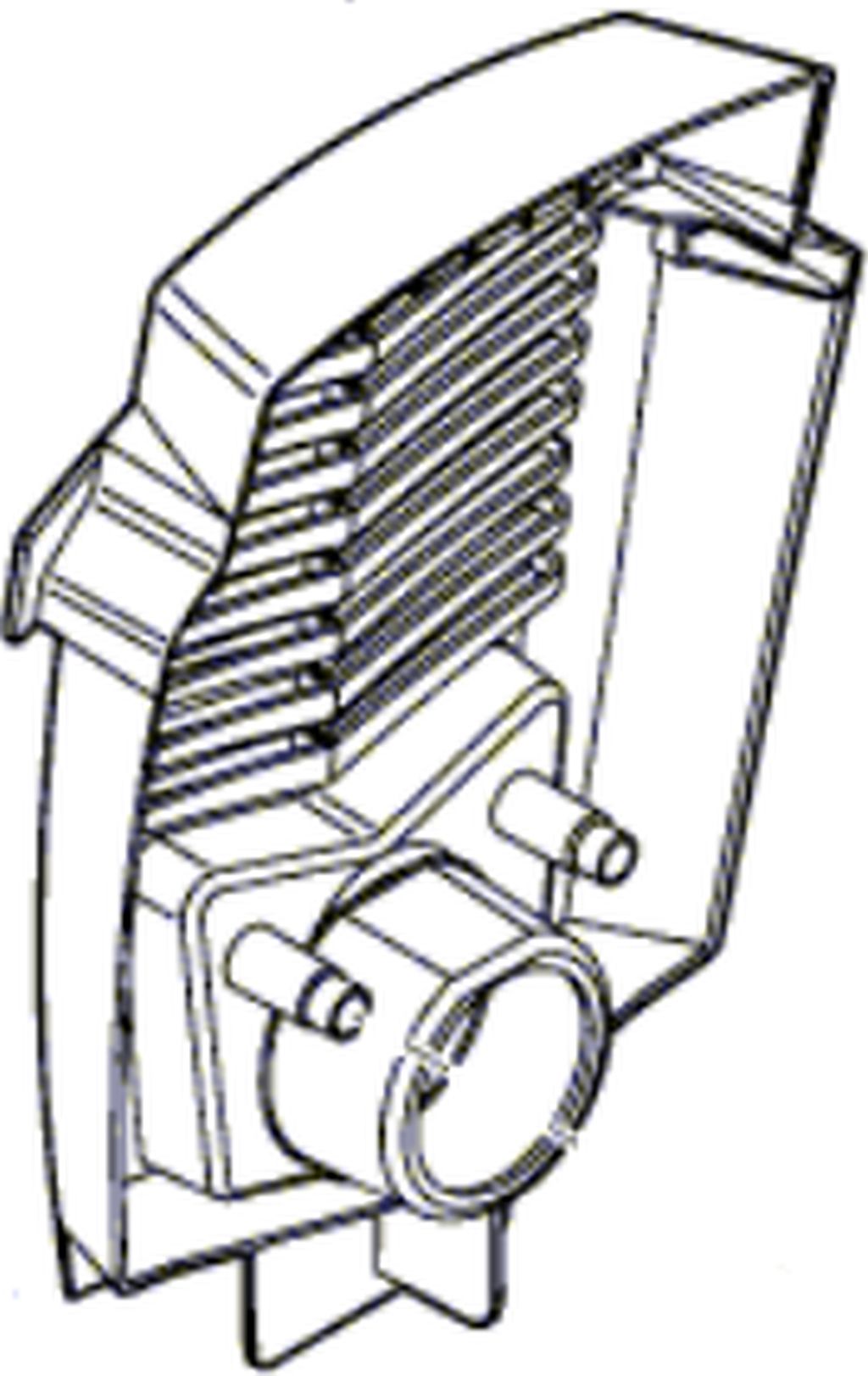 BOSCH Kryt zadný pre AXT 25 TC Drvič konárov 2609004513