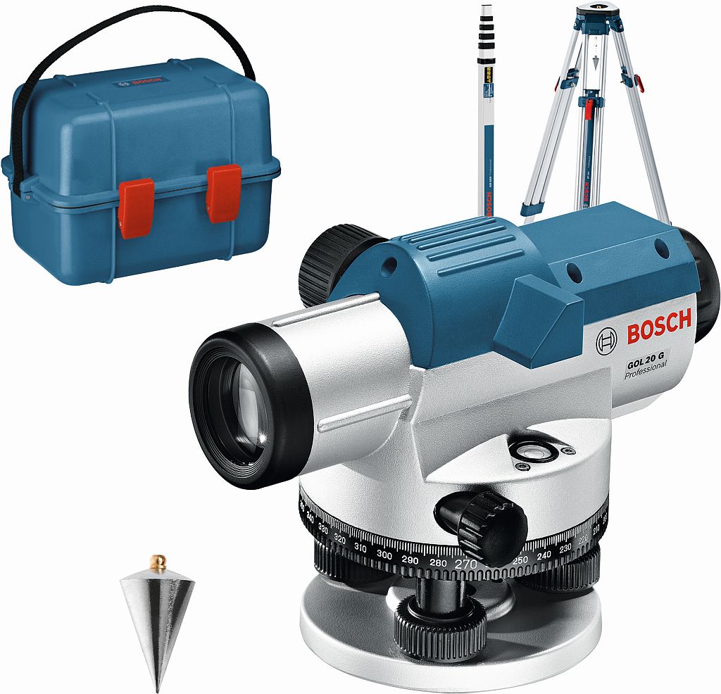 BOSCH GOL 20 G PROFESSIONAL optický nivelačný prístroj 0601068403