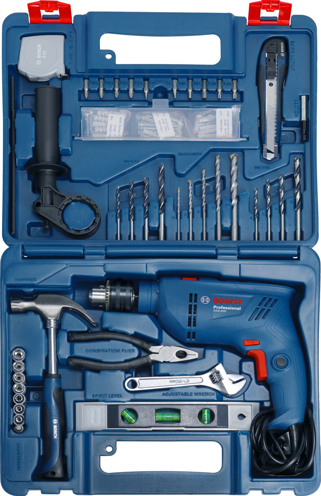 BOSCH GSB 600 PROFESSIONAL Príklepová vŕtačka 06011A0321