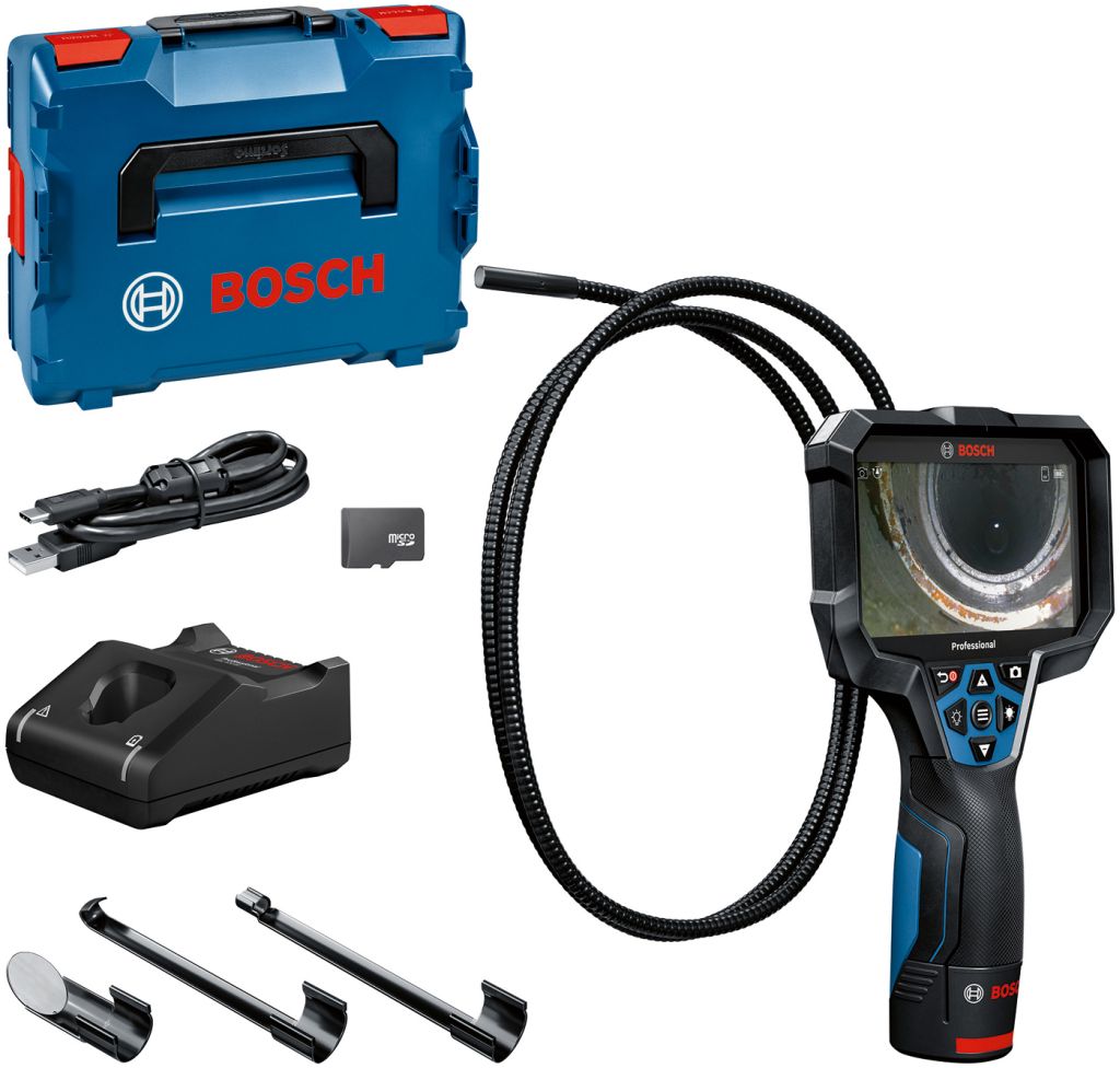 BOSCH GIC 12V-5-27 C Inšpekčná kamera, 1x 12V 2,0Ah, L-BOXX 136 0601241401