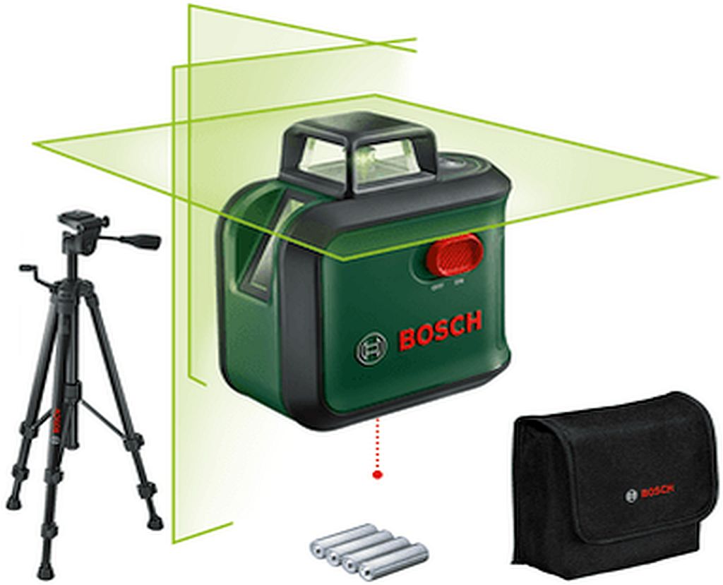 BOSCH AdvancedLevel 360 Súprava Krížový čiarový laser 0603663B07