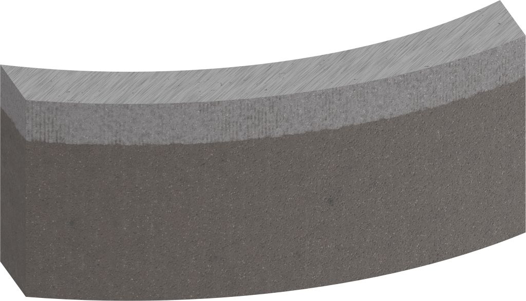 BOSCH Segmenty pre PRO Core Cutter wet, 52 × 10 mm, 1 1/4&quot; UNC, 5 ks 2608601748