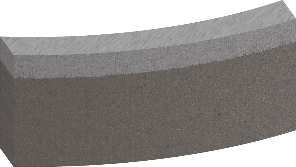 BOSCH Segmenty pre PRO Core Cutter wet, 72 × 10 mm, 1 1/4&quot; UNC, 7 ks 2608601750