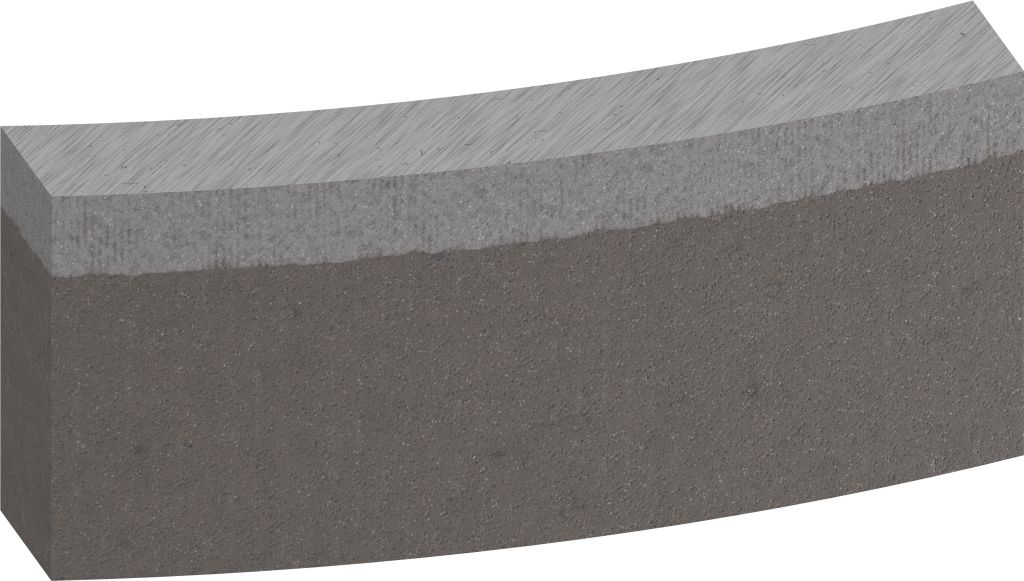 BOSCH Segmenty pre PRO Core Cutter wet, 102 × 10 mm, 1 1/4&quot; UNC, 9 ks 2608601752