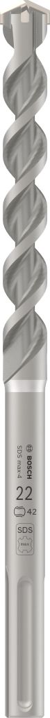 BOSCH Príklepový vrták PRO SDS max-4, 22 x 200 x 320 mm 2608685866