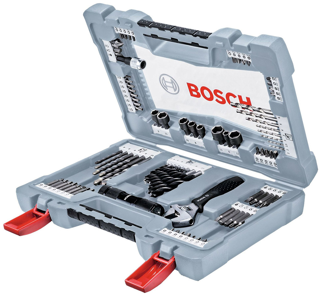 BOSCH X-Line Premium 91dielna sada vŕtacích a skrutkovacích bitov 2608P00235