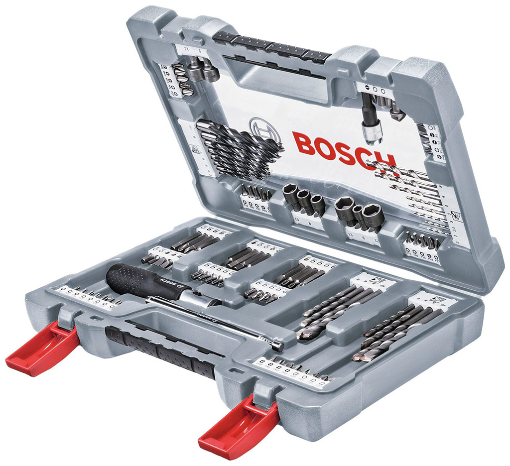 BOSCH X-Line Premium 105dílná sada vŕtacích a skrutkovacích bitov 2608P00236