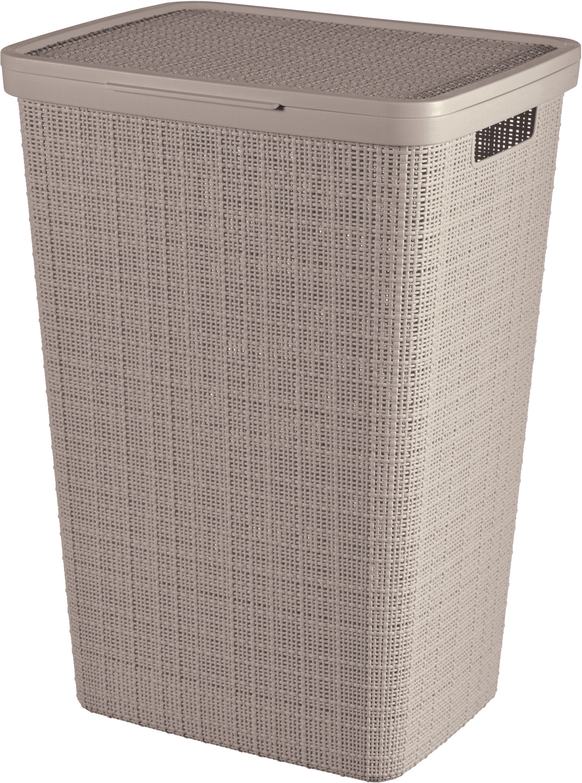 CURVER JUTE 58L Kôš na špinavú bielizeň 43 x 34 x 60 cm, taupe 08093-382