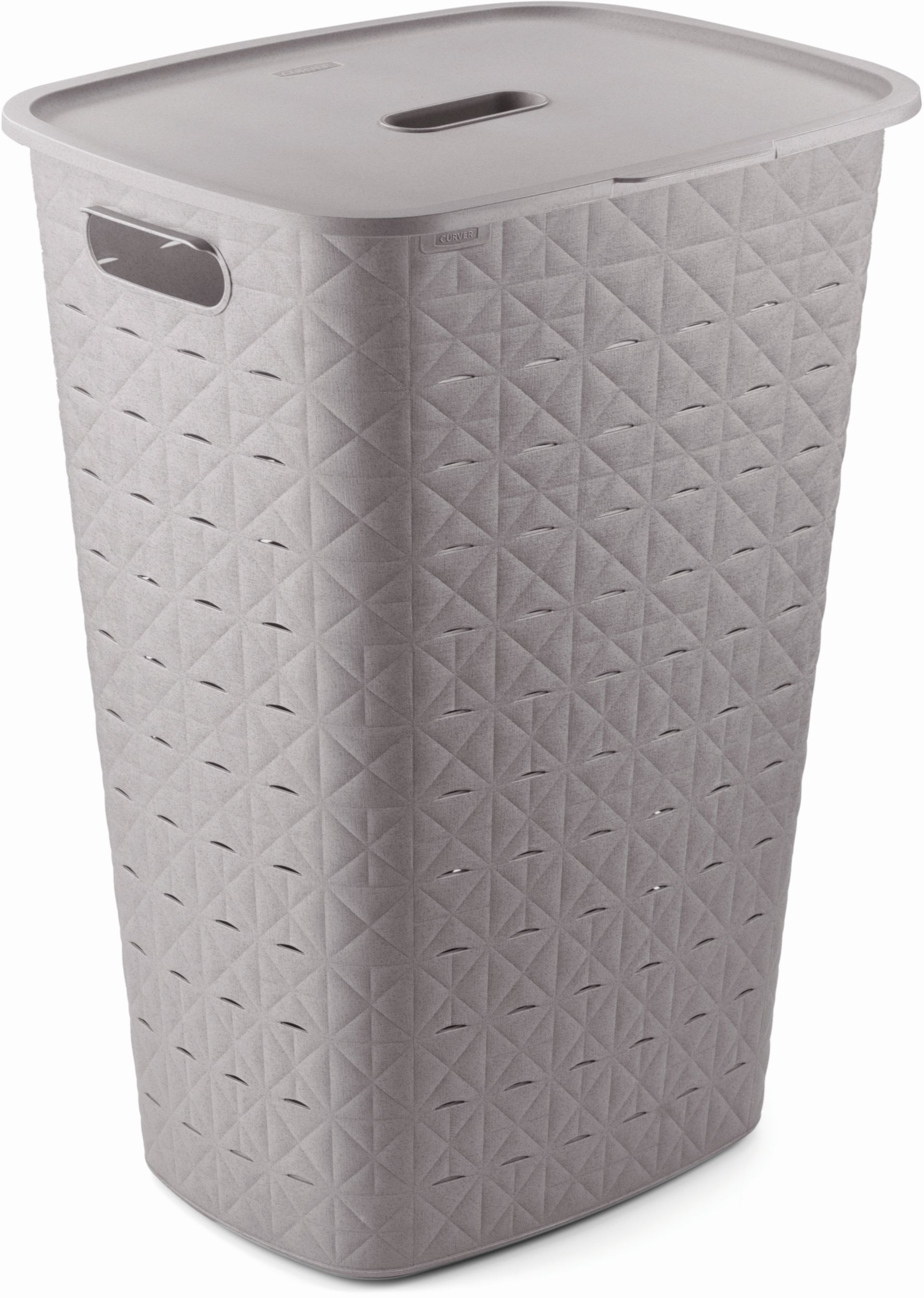 CURVER SOFTEX 56L Kôš na špinavú bielizeň 34 x 43,8 x 59,9 cm, sivý 00571-Z70