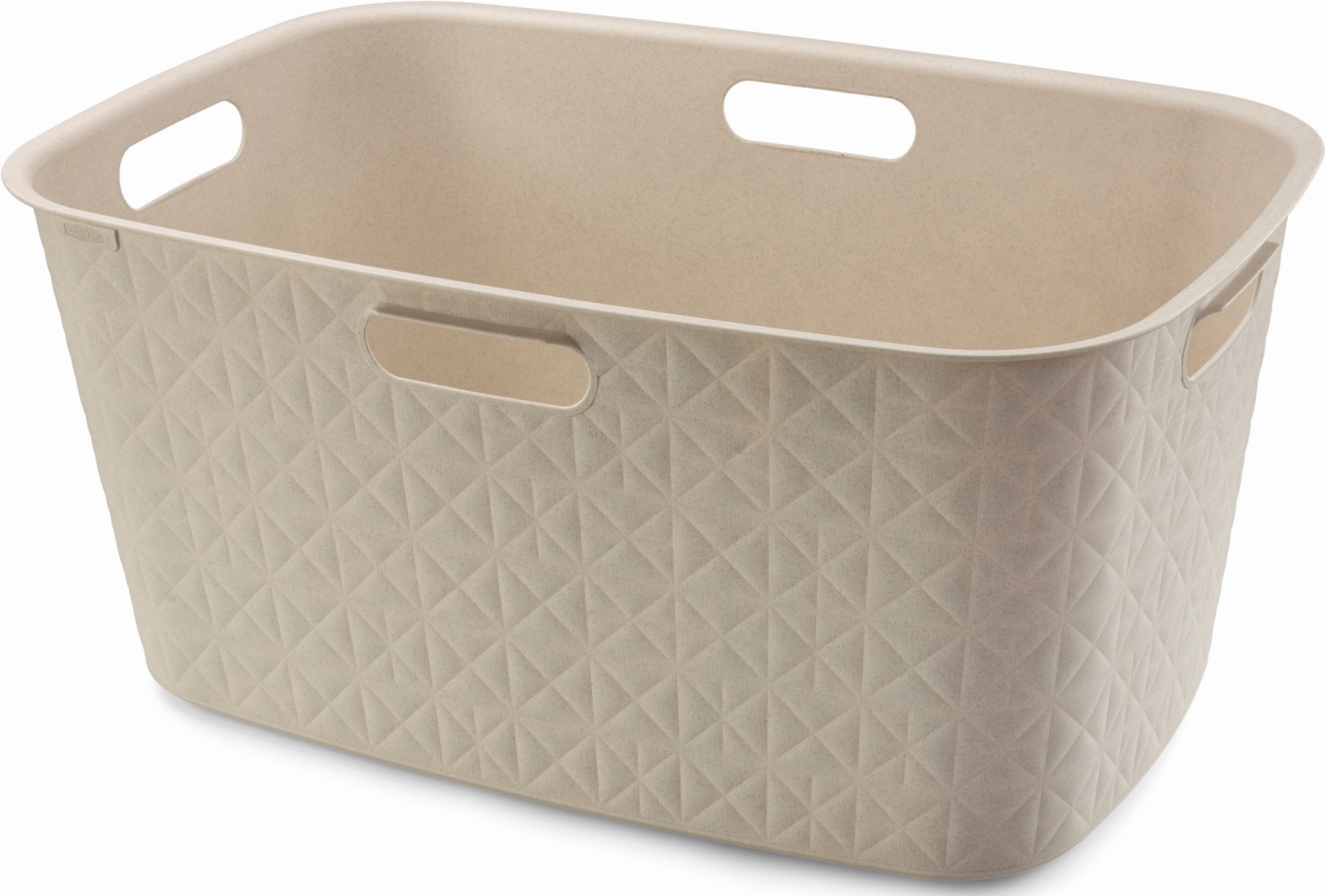 CURVER SOFTEX 45L Kôš na čistú bielizeň 39,7 x 59,4 x 27,4 cm, béžový 00572-Z67