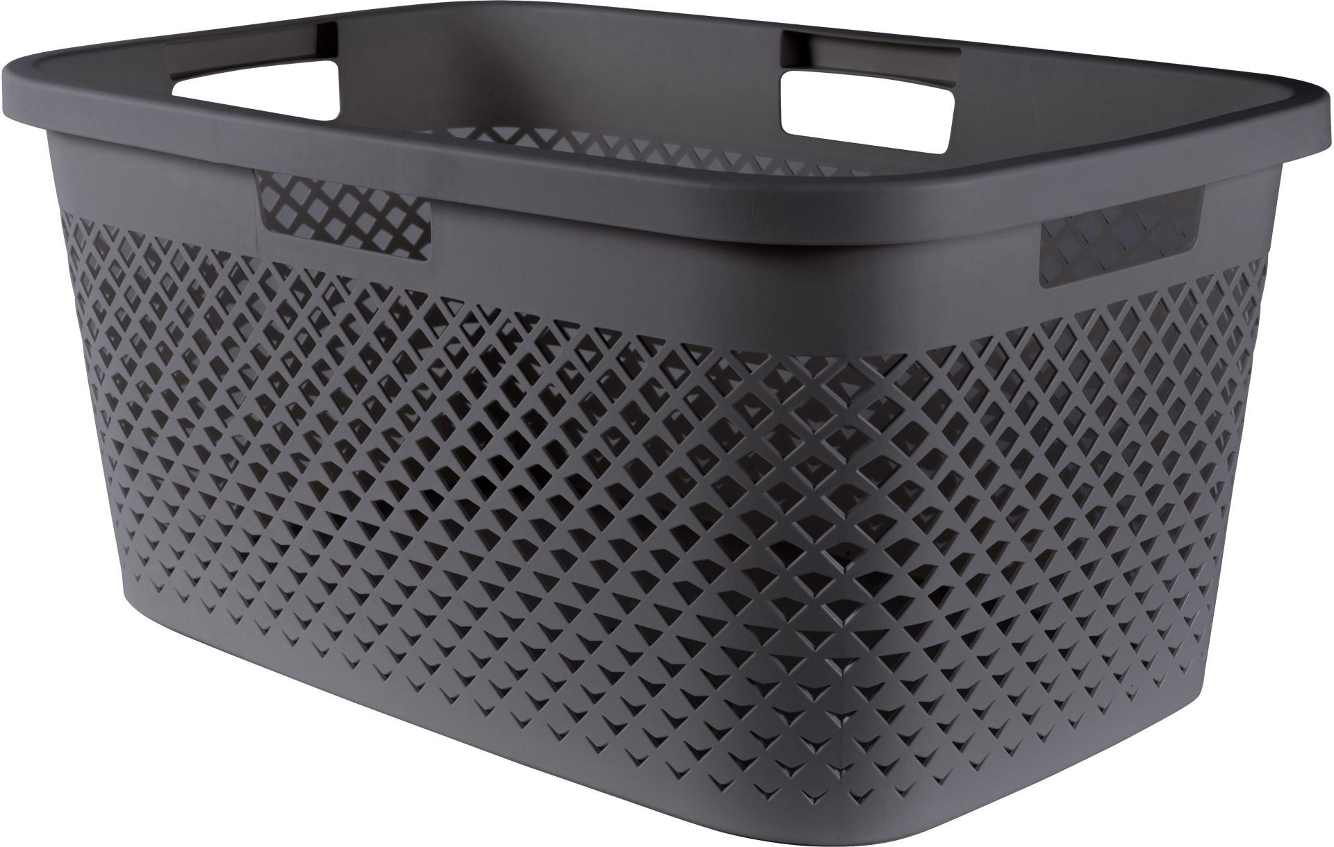 CURVER PURE 47L Kôš na čistú bielizeň 60 x 40 x 28 cm, sivá 01917-G43