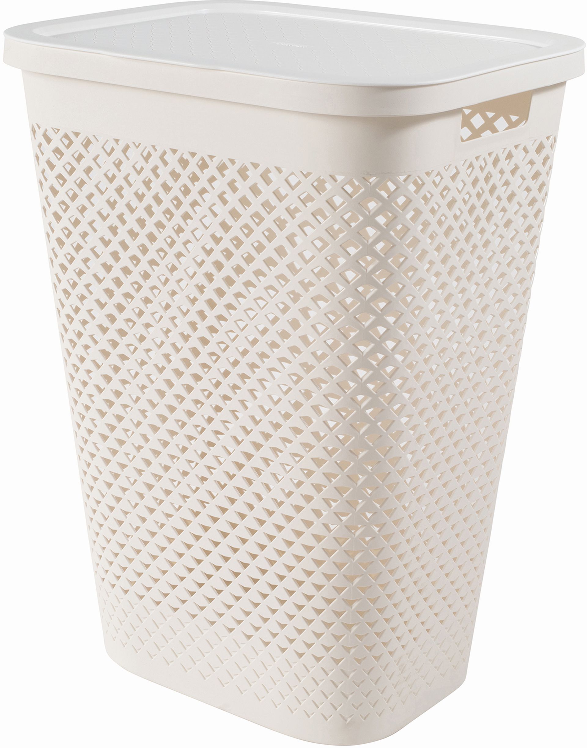 CURVER PURE 55L Kôš na špinavú bielizeň 43 x 35 x 58 cm, béžová 01918-X64