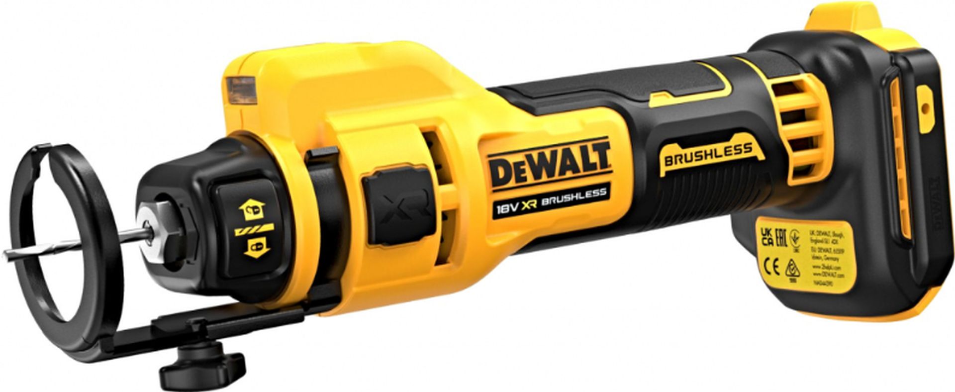 DeWALT DCE555N Aku vyrezávačka do sadrokartónu (18V/bez aku a nabíjačky)