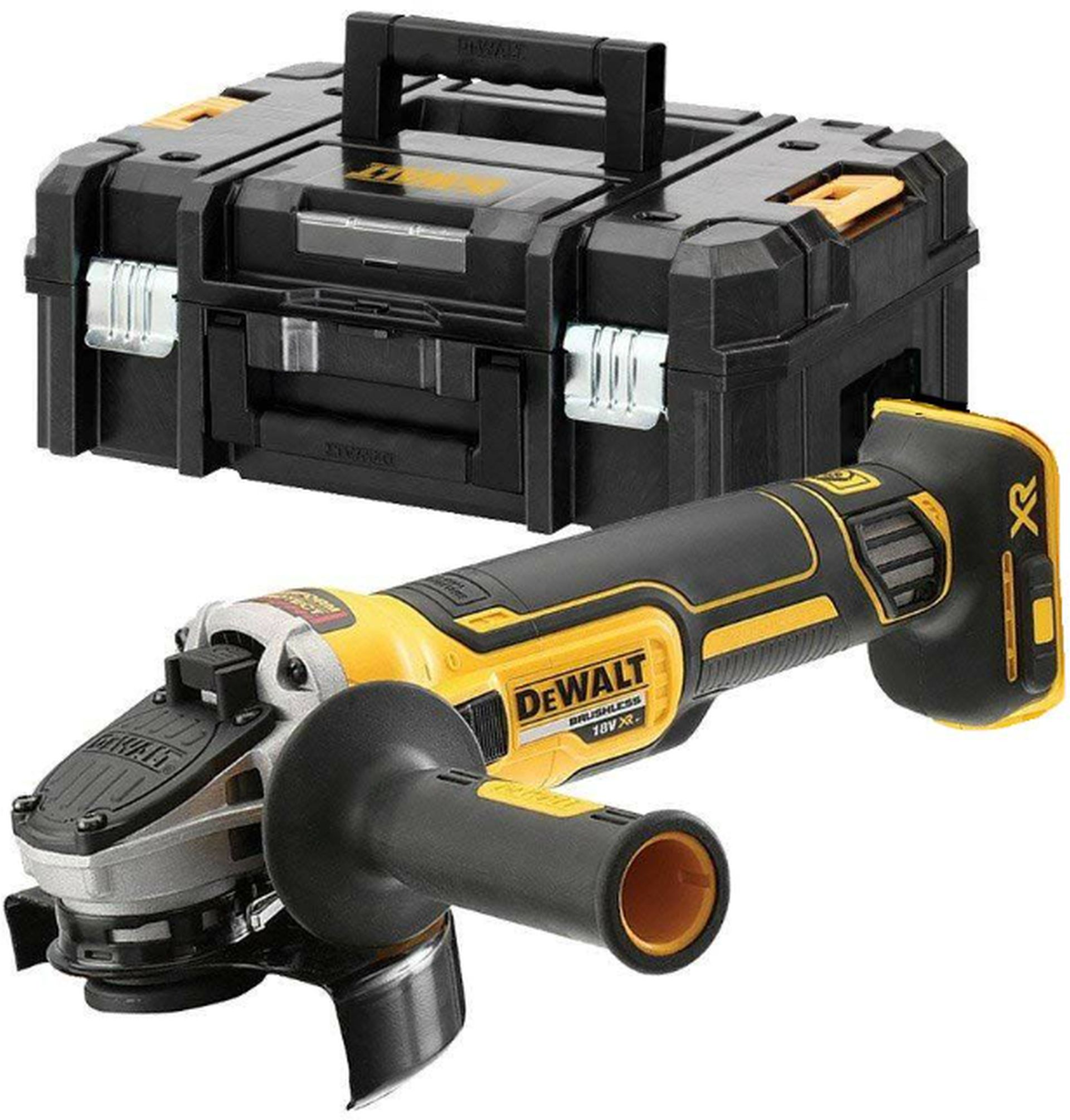 DeWALT DCG405FNT Aku uhlová brúska (18V/125mm) bez aku, Tstak