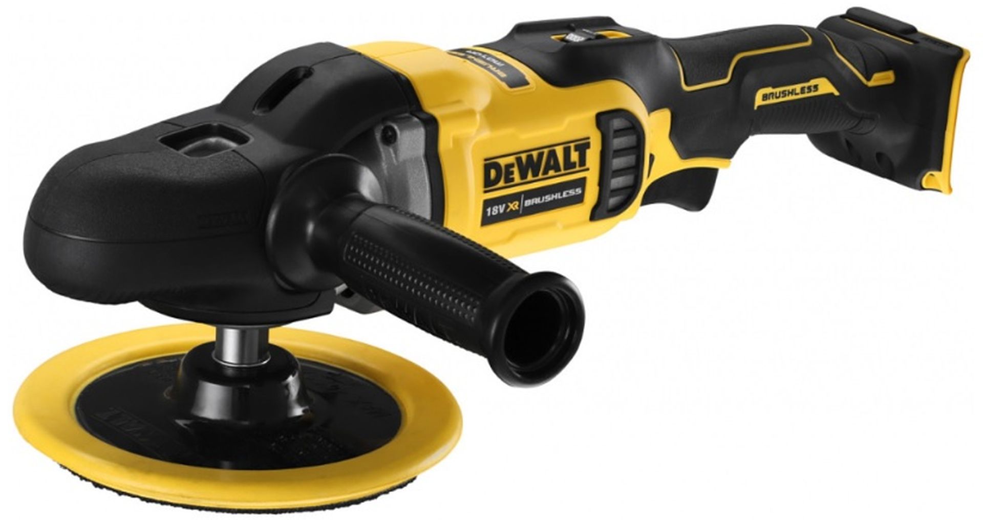 DeWALT DCM849N Aku rotačná leštička 125-180 mm XR (18V/bez aku)