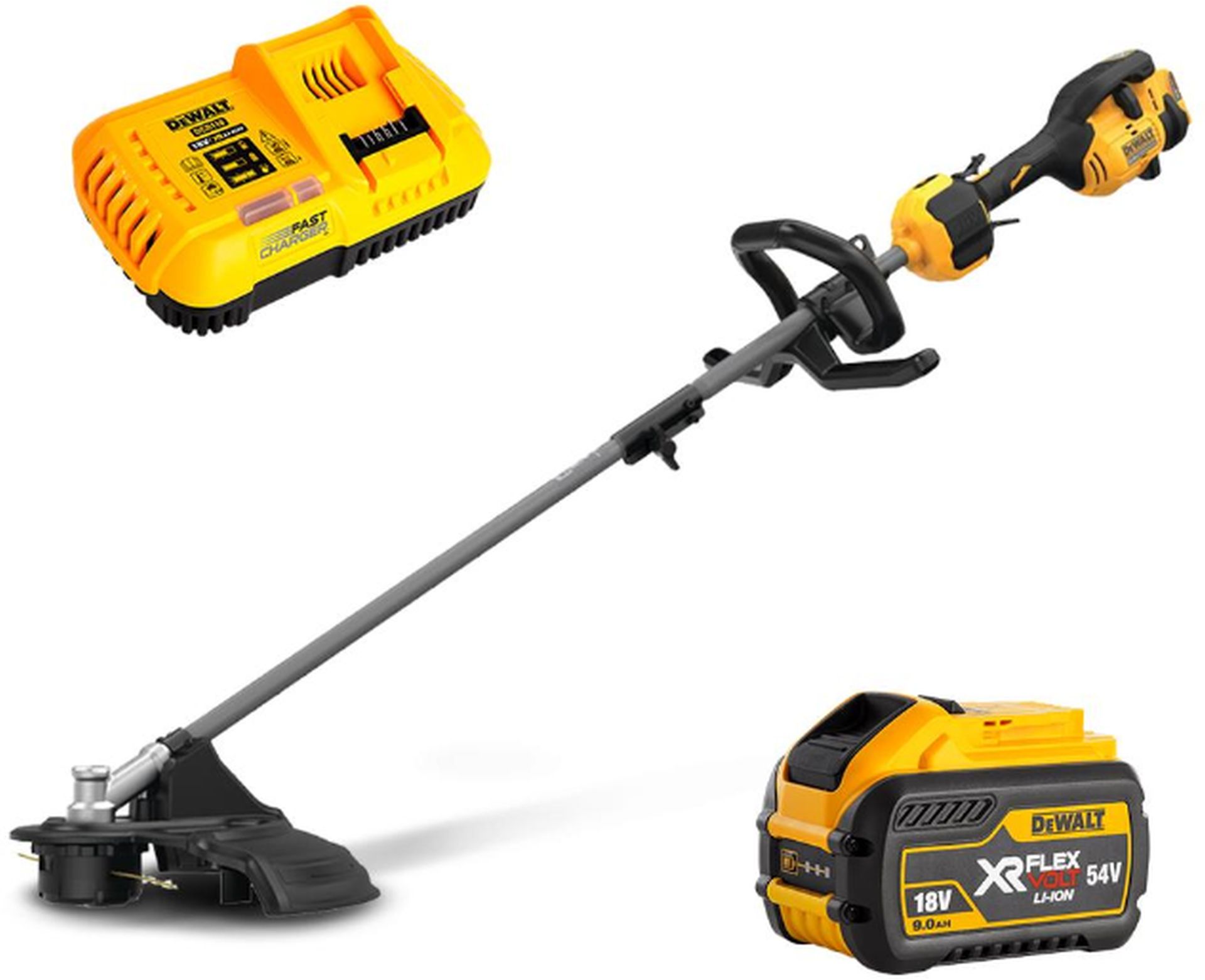 DeWALT DCMAS5713X1 Aku strunová kosačka Flexvolt XR (54V/1x9,0Ah)